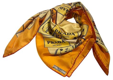 silk scarf prada|prada scarf women.